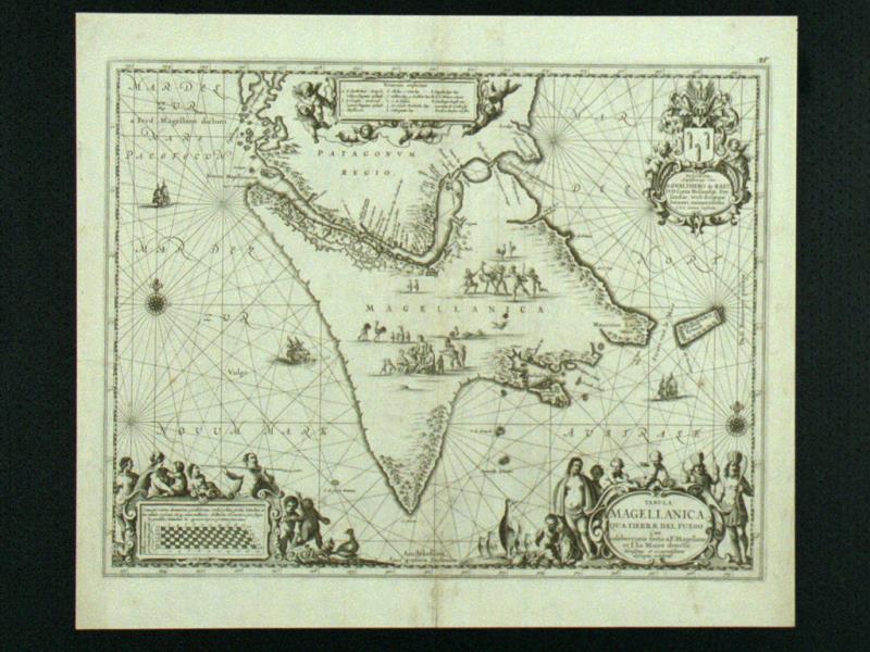 tabula-magellanica-qua-tierrae-del-fuego-kaart-gemaakt-door-j-janssonius-ca-1652-afgebeeld-is-vuurland-met-daarboven-de-straat-maggelaan