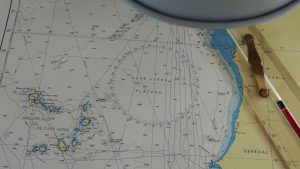 Zeekaart Kaapverdië